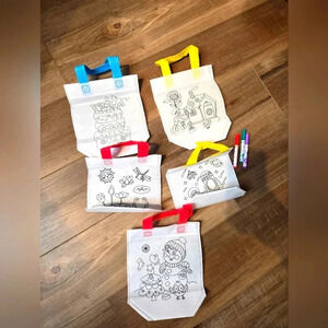 Kids art color bags with Crayola